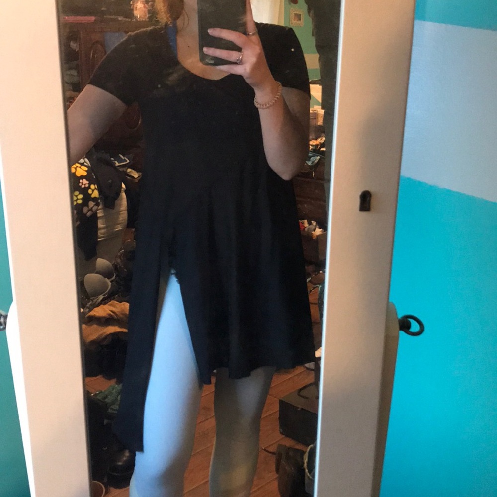 Urban Outfitters asymmetrical slip dress